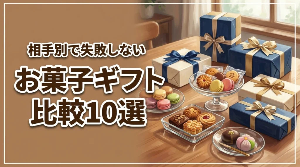 購入直前：お菓子ギフトを比較して選ぶ10選！相手別に失敗しない選び方