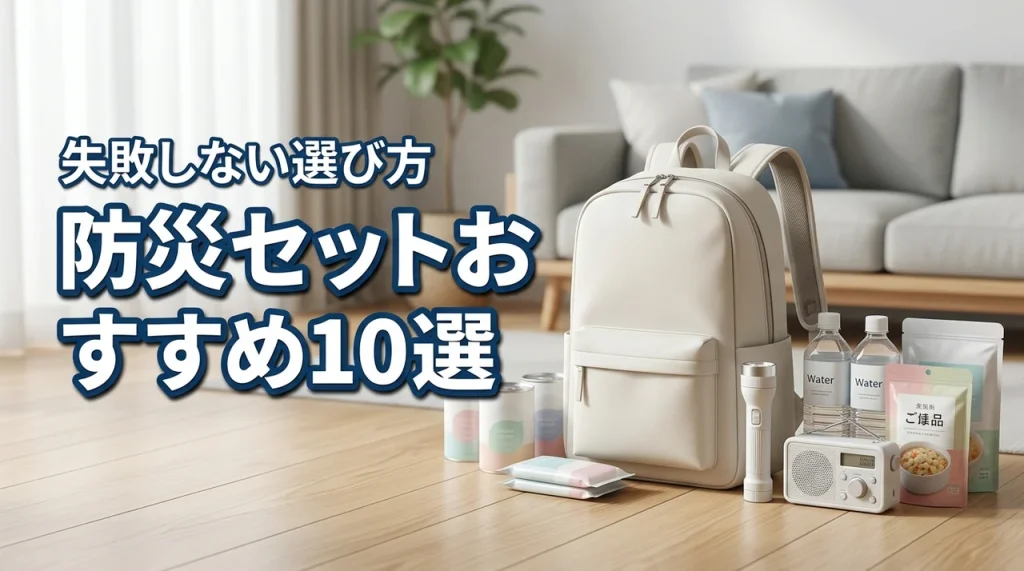 【初心者向け】防災セットおすすめ人気ランキング10選！失敗しない選び方